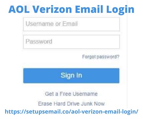 aol mail for verizon|verizon email login.